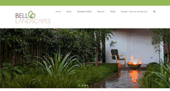 Desktop Screenshot of belllandscapes.com.au