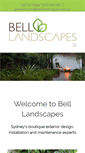 Mobile Screenshot of belllandscapes.com.au
